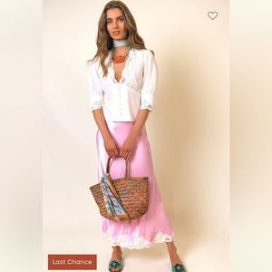 NWT Rixo Crystal Skirt 2XL